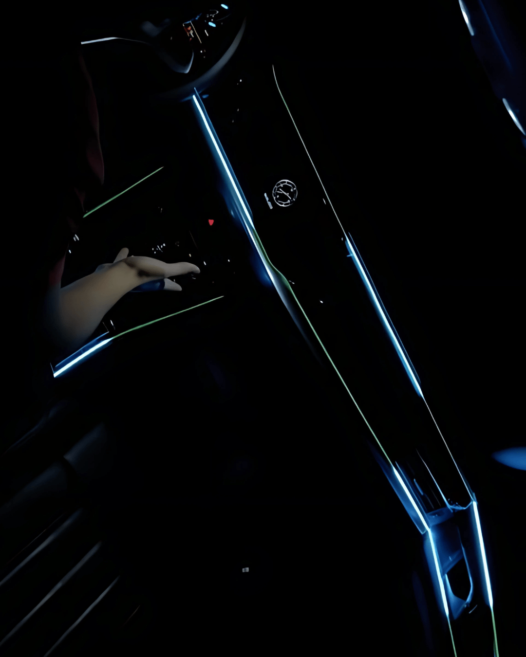 lumini ambientale auto LED RGB DIY - brily detail