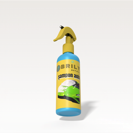 sampon auto spălat mașina cu soluție ceramică și efect hidrofob brily detail 1 L