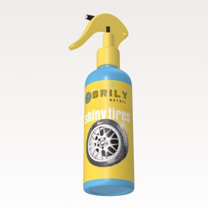 shiny tires - solutie intretinere luciu intens anvelope auto